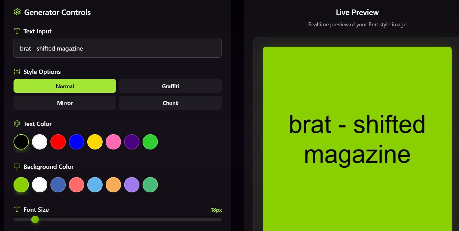 BratGeneratorAI.xyz